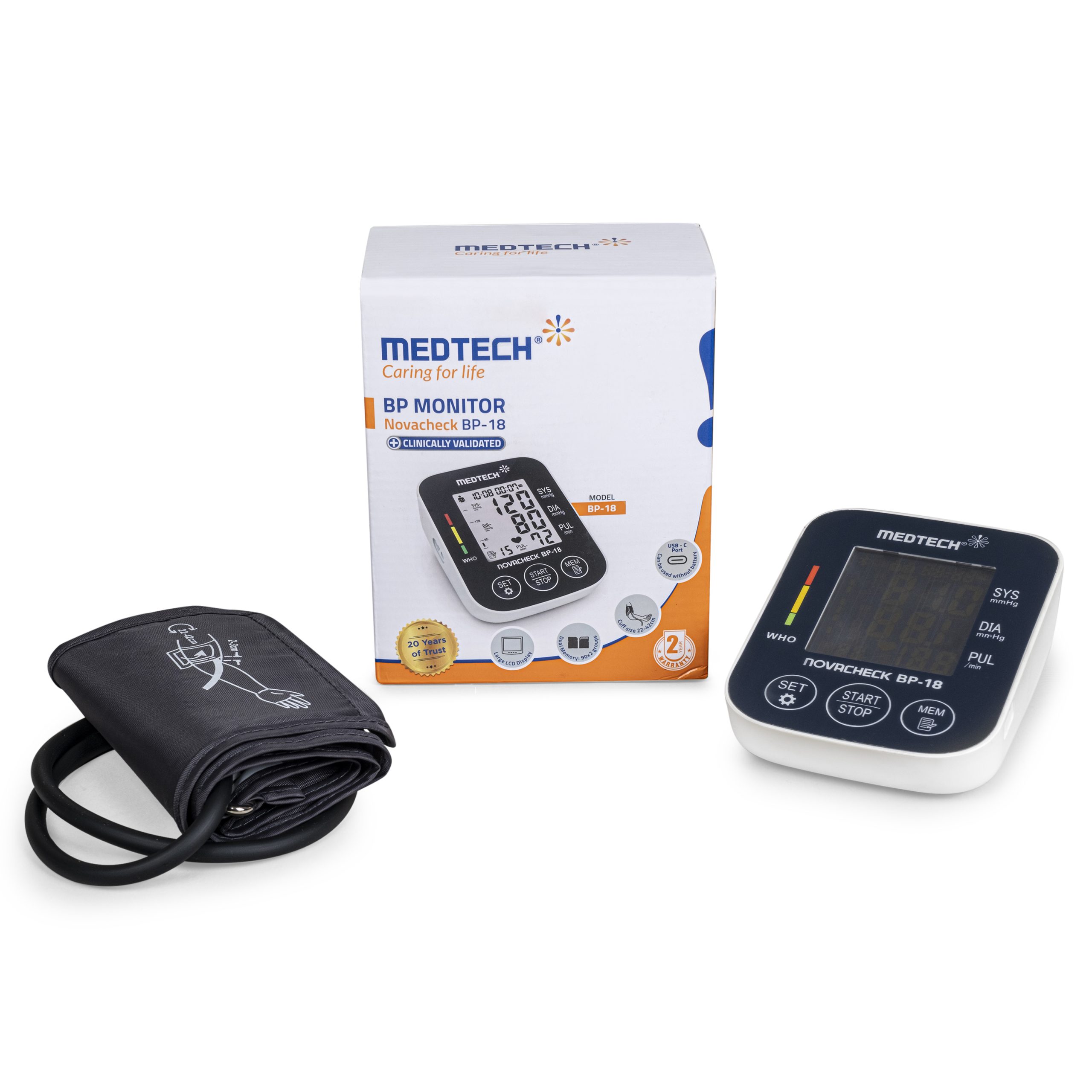 Medtech BP Monitor Novacheck BP- 18 - Image 3