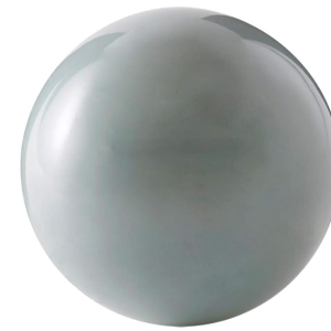 Physio Plus Exercise Ball, Isometric Vinyl Ball for Rehabilitation and Strengthening, Silver, 1 kg