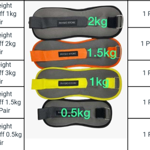 Weight Cuff ( 0.5 kg, 1 Kg, 1.5 kg, 2 Kg)